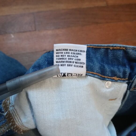 VELVET HEART gina high rise denim skirt with front slit (sz28) - Picture 10 of 13